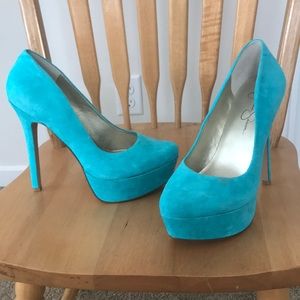 Tiffany Blue Jessica Simpson Heels